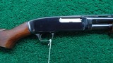 *Sale Pending* - WINCHESTER MODEL 42 410 PUMP ACTION SHOTGUN WITH A SIMMONS RIB - 1 of 13