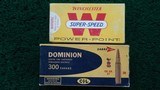 *Sale Pending* - 2 FULL BOXES OF WINCHESTER & DOMINION 300 SAVAGE AMMO - 2 of 10