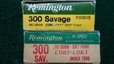 *Sale Pending* - 2 FULL BOXES OF REMINGTON 300 SAVAGE AMMO - 1 of 7