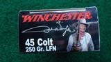 WINCHESTER 45 COLT AMMUNITION (100 YEARS OF JOHN WAYNE COMMEMORATIVE EDITION) - 6 of 10