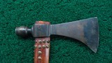 VERY WELL MADE CONTEMPORARY PIPE TOMAHAWK - 4 of 8