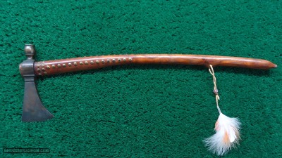 VERY WELL MADE CONTEMPORARY PIPE TOMAHAWK