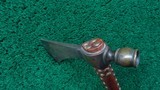 VERY WELL MADE CONTEMPORARY PIPE TOMAHAWK - 7 of 8