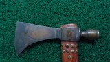 VERY WELL MADE CONTEMPORARY PIPE TOMAHAWK - 2 of 8