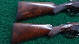 CASED PAIR OF WESTLEY RICHARDS BEST QUALITY HAMMERLESS DOUBLE BARREL SHOTGUNS - 6 of 25