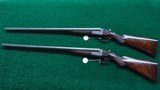 CASED PAIR OF WESTLEY RICHARDS BEST QUALITY HAMMERLESS DOUBLE BARREL SHOTGUNS - 22 of 25