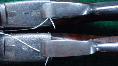 CASED PAIR OF WESTLEY RICHARDS BEST QUALITY HAMMERLESS DOUBLE BARREL SHOTGUNS - Image 7 of 25