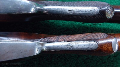 CASED PAIR OF WESTLEY RICHARDS BEST QUALITY HAMMERLESS DOUBLE BARREL SHOTGUNS - Image 8 of 25