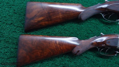 CASED PAIR OF WESTLEY RICHARDS BEST QUALITY HAMMERLESS DOUBLE BARREL SHOTGUNS - Image 6 of 25