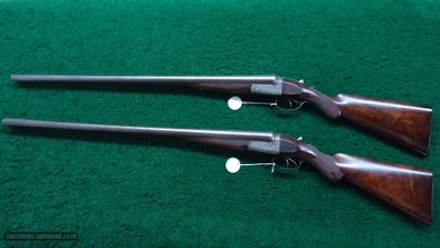 CASED PAIR OF WESTLEY RICHARDS BEST QUALITY HAMMERLESS DOUBLE BARREL SHOTGUNS - Image 22 of 25