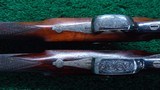 CASED PAIR OF J. MANTON SMALL PERCUSSION RIFLES - 12 of 23