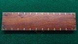 CASED PAIR OF J. MANTON SMALL PERCUSSION RIFLES - 23 of 23