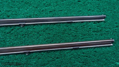 CASED PAIR OF J. MANTON SMALL PERCUSSION RIFLES - Image 11 of 23