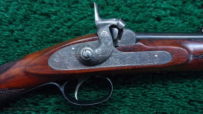 CASED PAIR OF J. MANTON SMALL PERCUSSION RIFLES - Image 3 of 23