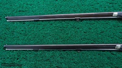 CASED PAIR OF J. MANTON SMALL PERCUSSION RIFLES - Image 17 of 23