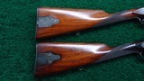 CASED PAIR OF J. MANTON SMALL PERCUSSION RIFLES - 20 of 23