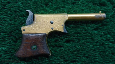 CASED ENGRAVED PAIR OF REMINGTON VEST POCKET PISTOLS - Image 7 of 13
