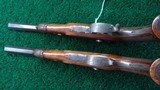 PAIR OF PERCUSSION TARGET PISTOLS - 3 of 17