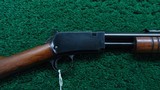 WINCHESTER 62A 22 CALIBER PUMP ACTION RIFLE - 1 of 18