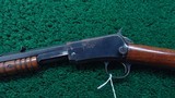 WINCHESTER MODEL 1890 RIFLE IN CALIBER 22 LONG - 2 of 22