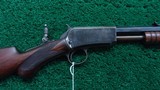 WINCHESTER 1890 THIRD MODEL PISTOL GRIP DELUXE SLIDE ACTION RIFLE IN 22 LONG - 1 of 22