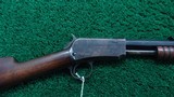 WINCHESTER MODEL 90 SLIDE ACTION RIFLE IN 22 WRF - 1 of 19