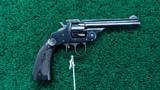 HARRINGTON & RICHARDSON PREMIER No. 35 DOUBLE ACTION TOP BREAK REVOLVER IN 32 S&W - 1 of 12