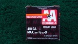 *Sale Pending* - FULL BOX OF WINCHESTER AA TARGET LOAD 410 GA SHELLS - 1 of 8