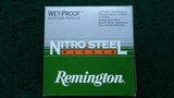 FULL BOX OF REMINGTON NITRO-STEEL MAGNUM 3-1/2 INCH 10 GAUGE SHELLS - 1 of 8