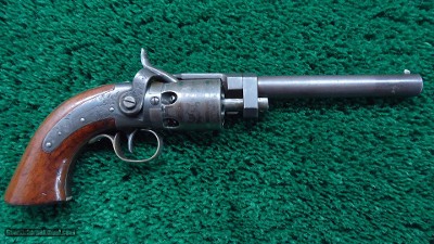 VERY RARE MASS. ARMS COMPANY WESSON AND LEAVITT REVOLVER