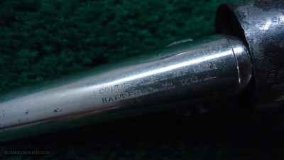 COLT NAVY MODEL POCKET PISTOL - Image 7 of 13