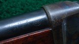 VERY RARE DELUXE CASE COLORED MODEL 1887 LEVER ACTION 12 GAUGE SHOTGUN - 13 of 24