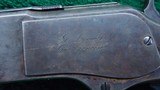 WINCHESTER 1873 DELUXE ENGRAVED LIKE A 1 OF 1,000 PRESENTATION RIFLE - 8 of 25