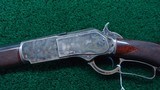 *Sale Pending* - WINCHESTER 1876 DELUXE EXTRA HEAVY BULL BARREL RIFLE CAL 45-60 - 2 of 21