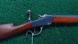 WINCHESTER 1885 LOW WALL RIFLE IN CALIBER 25-20
