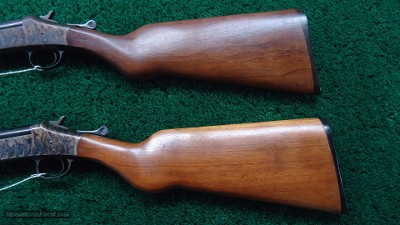 SERIAL NUMBERS 1 & 2 HARRINGTON & RICHARDSON MODEL 4A FOLDING SHOTGUN PAIR - Image 17 of 21