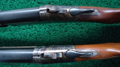 SERIAL NUMBERS 1 & 2 HARRINGTON & RICHARDSON MODEL 4A FOLDING SHOTGUN PAIR - Image 14 of 21