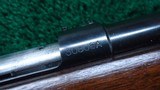 WINCHESTER MODEL 43 BOLT ACTION RIFLE IN .22 HORNET - 13 of 18