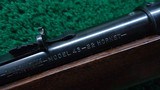 WINCHESTER MODEL 43 BOLT ACTION RIFLE IN .22 HORNET - 6 of 18