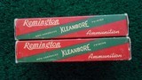 2 FULL BOXES OF REMINGTON KLEANBORE 401 WINCHESTER SELF-LOADING AMMO - 3 of 8