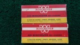 2 FULL BOXES OF WINCHESTER BRAND 401 WINCHESTER SELF-LOADING AMMO - 3 of 8