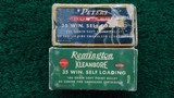 *Sale Pending* - 109 ROUNDS OF REMINGTON & PETERS 35 WIN SELF LOADING AMMO - 1 of 10