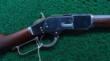 EXTREMELY FINE WINCHESTER 1873 RIFLE IN CALIBER 44-40 - 1 of 22