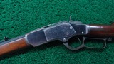 WINCHESTER MODEL 1873 RIFLE IN 38 WCF - 2 of 19