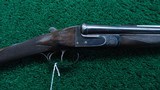 GASTINNE RENETTE BOXLOCK DOUBLE RIFLE IN 9X57R CALIBER - 1 of 25