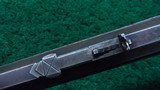 WINCHESTER 1ST MODEL 1873 RAISED THUMB PRINT RIFLE IN 44 WCF - 14 of 24