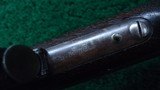 WINCHESTER 1ST MODEL 1873 RAISED THUMB PRINT RIFLE IN 44 WCF - 8 of 24