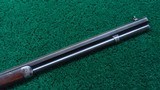 WINCHESTER 1ST MODEL 1873 RAISED THUMB PRINT RIFLE IN 44 WCF - 7 of 24