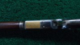 WINCHESTER 1ST MODEL 1873 RAISED THUMB PRINT RIFLE IN 44 WCF - 11 of 24