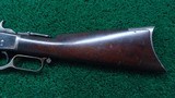 WINCHESTER 1ST MODEL 1873 RAISED THUMB PRINT RIFLE IN 44 WCF - 20 of 24